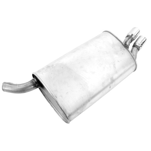 Quiet-Flow SS Direct Fit Exhaust Muffler Assembly 2" Inlet (ID) 2.5" Outlet (OD) | WEX53712