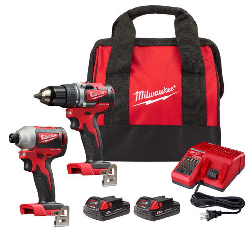 M18 Compact Brushless Drill Driver/Impact Driver Combo Kit | MET2892-22CT