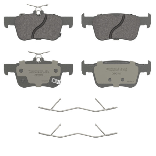 OEX Rear Disc Brake Pad Set Ceramic | WAGOEX2102