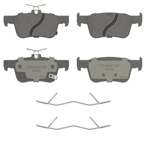 OEX Rear Disc Brake Pad Set Ceramic | WAGOEX2102