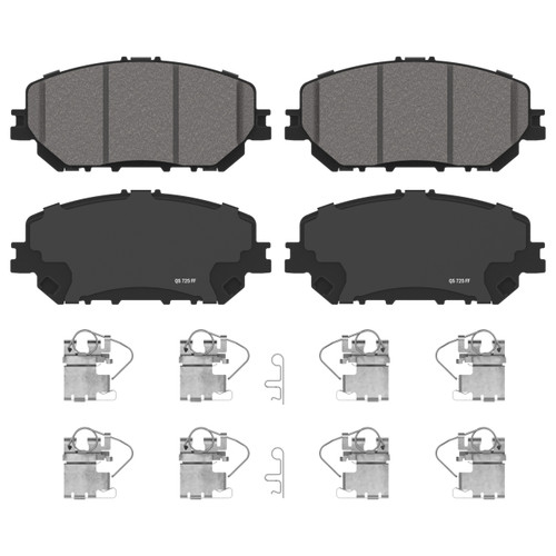 QuickStop Front Disc Brake Pad Set Ceramic | WAGZD2375
