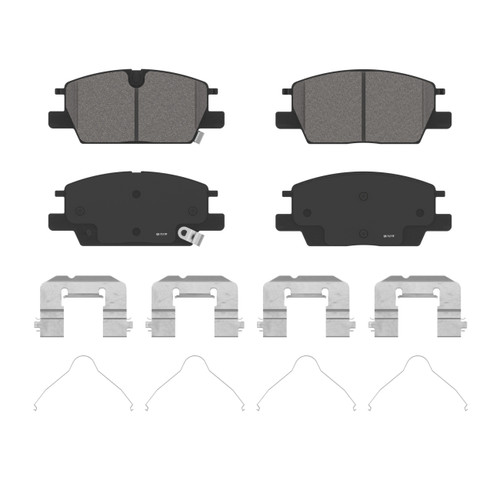 QuickStop Front Disc Brake Pad Set Ceramic | WAGZD2345