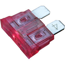 5 PCS 4A Standard Blade Fuse with LED | 1139961-14