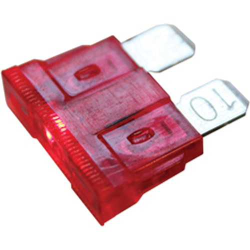5 PCS 10A Standard Blade Fuse with LED | 1139964-14