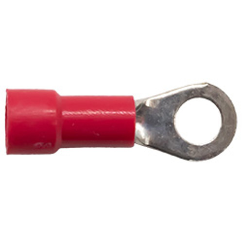 100 PCS 22-18 AWG #8 Vinyl Ring Connectors | 1131704-CS