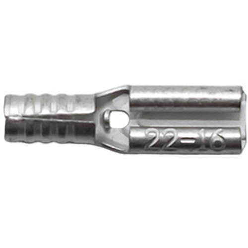 11 PCS 22-18 AWG .110 Non-Insulated Butted Female Quick Connectors | 1132349-BP