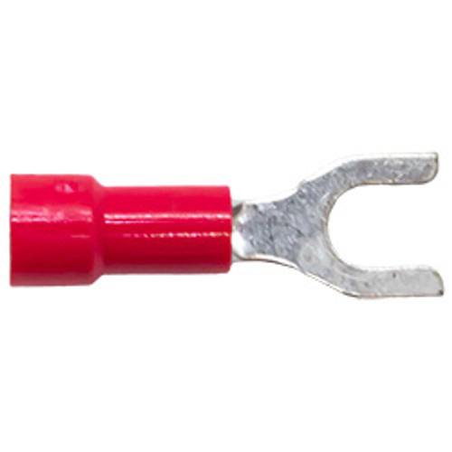 7 PCS 22-18 AWG #8 Vinyl Spade Connectors | 1131724-BP