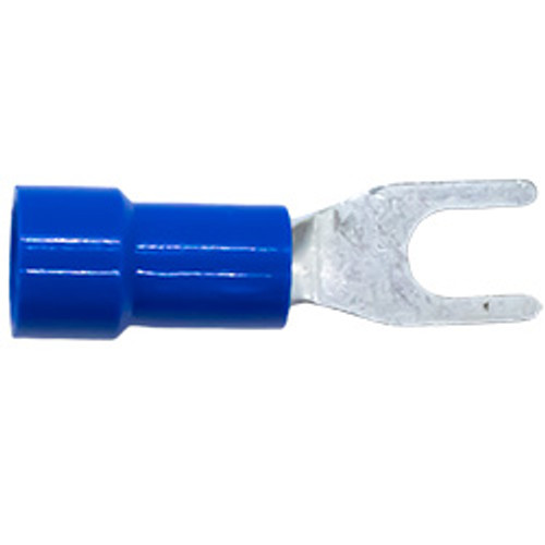 50 PCS 16-14 AWG #6 Vinyl Spade Connectors | 1131823-15