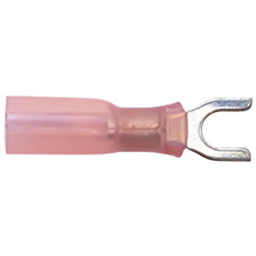 5 PCS 22-18 AWG #8 Heat Shrink Spade Connectors | 1135824-14