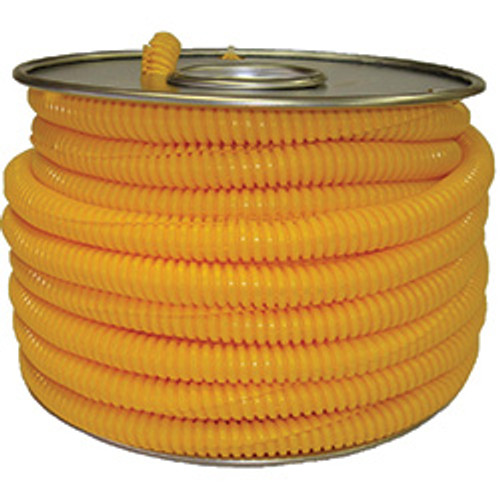 5' 3/4" Yellow Convoluted Split Loom | 1135143-7-44