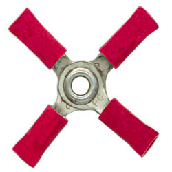 2 PCS 22-18 AWG Vinyl 4-Way Connectors | 1131721-13
