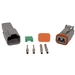 SET 20-16 AWG 2-Way Deutsch DT Connector Combo Pack | 1137860-91