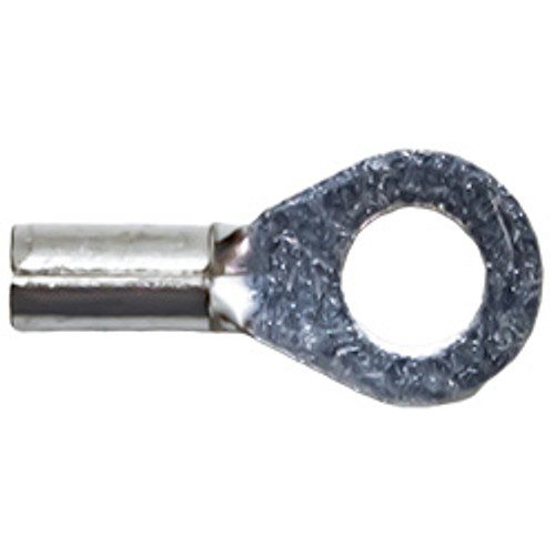 50 PCS 22-18 AWG #8 Non-Insulated Butted Ring Connectors | 1132304-15
