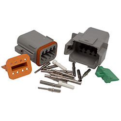 SET 16-14 AWG 7&8-Way Deutsch DT Connector Combo Pack | 1137874-91