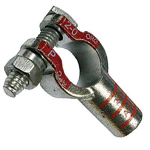 5 PCS 2/0 AWG Positive Straight Barrel Battery Terminal | 1135212-PK