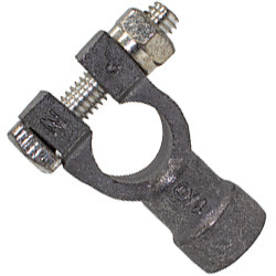 5 PCS 1-1/0 AWG Universal Straight Barrel Brass Battery Terminal | 113884-PK