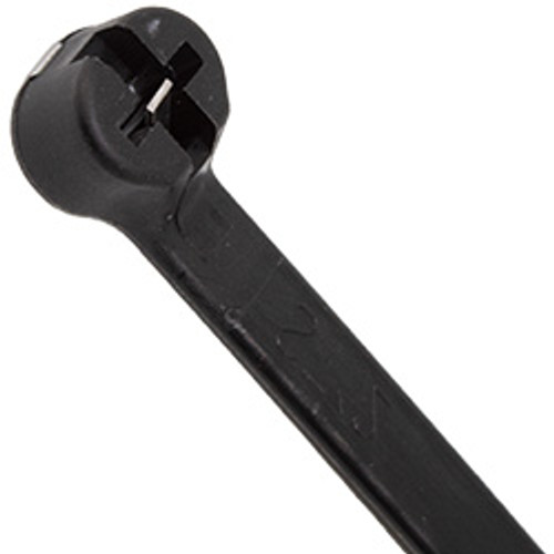 25 PCS 15" 120 lb Metal Pawl Cable Tie - UV Black | 1137259-34