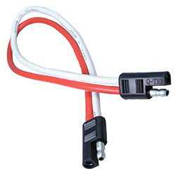 10 AWG 12" 2 Pin Trailer Connector | 1131878-BP