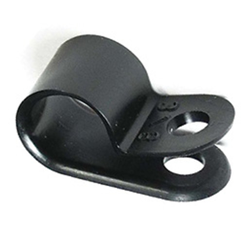 25 PCS 3/8" Black Heavy Duty Nylon Cable Clamp | 1137122HN0-34