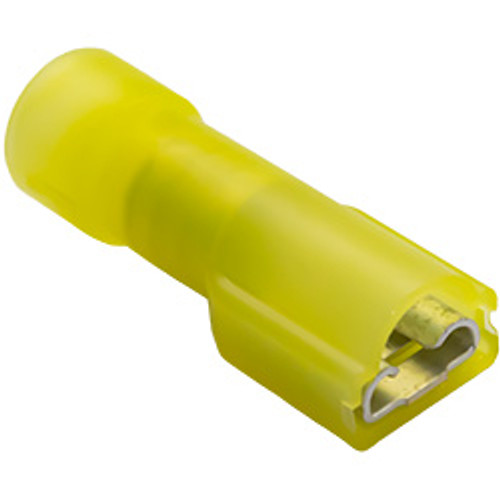 100 PCS 12-10 AWG .250 Nylon Single Bump Female Quick Connectors | 1132265-16