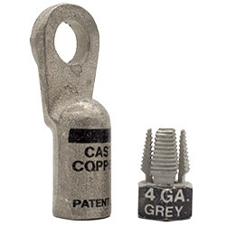 4 AWG Stud Top/Side Mount Compression Battery Terminal | 113712-BP