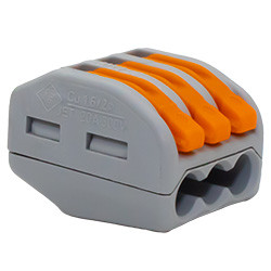 10 PCS 3 Conductor Lever-Nut™ Wire Connectors | 1131633-14