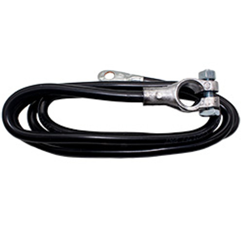 4 AWG 65" Black Top Post Battery Cable | 1136210-0-BP