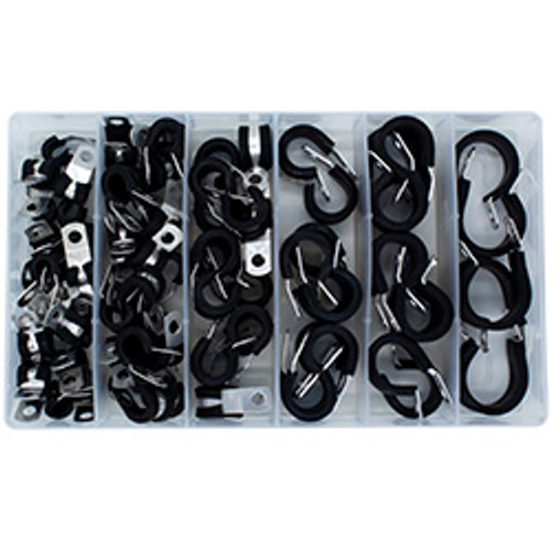 80 PCS Rubber Insulated Aluminum Clamps Kit | 11330601-91