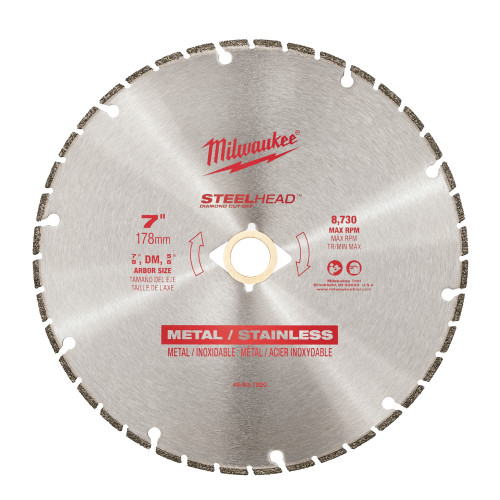 7” STEELHEAD Metal Cutting Diamond Blade | MET49-93-7820