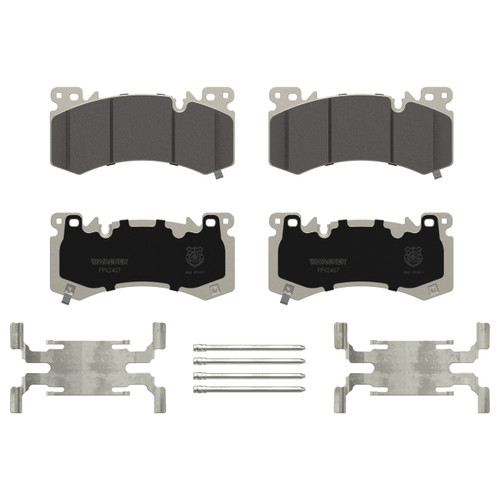 Police Pursuit Vehicle Front Disc Brake Pad Set | WAGPPV2407