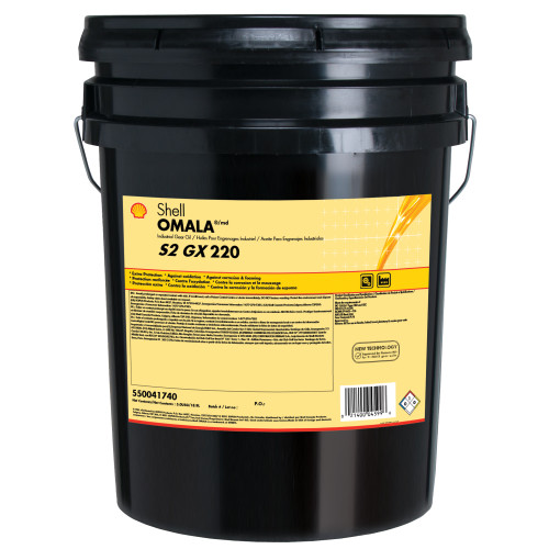 Shell Oil Omala S4 GXV 220 Synthetic Industrial Gear Oil - 1