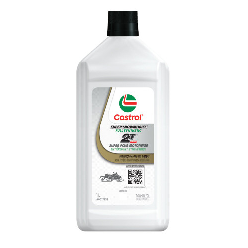 Super Snowmobile 2 Stroke Full Synthetic Engine Oil - 1L | CAS0017538