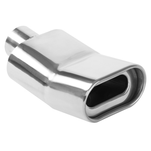 Single Exhaust Tip-2.25in. Inlet/2.75 x 5.25in. Outlet | 25K35176
