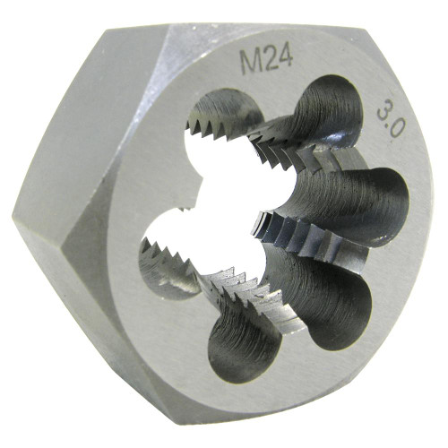 12mm-1.25 Alloy Steel Metric Hex Dies - 1" Hex | SWX530826