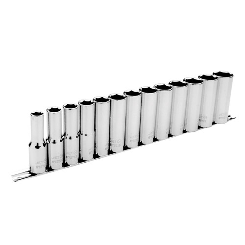 1/2" DR Deep Metric Socket Set - 6 pt. - 13 pc | SWX601314
