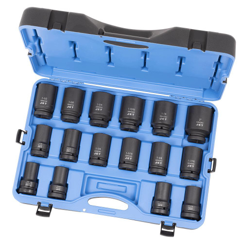 1" DR Deep SAE Impact Socket Set - 6 pt. - 16 pc | SWX610508
