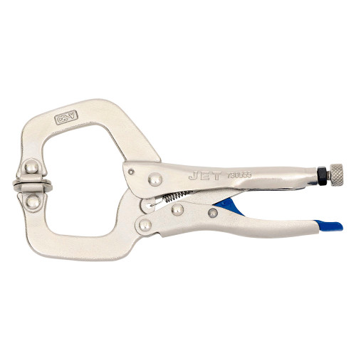 Locking C-Clamp with Swivel Pads - 6" | SWX730555
