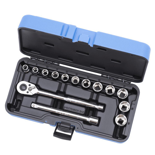 3/8" DR Metric Socket Wrench Set - 6 pt. - 15 pc | SWX600226