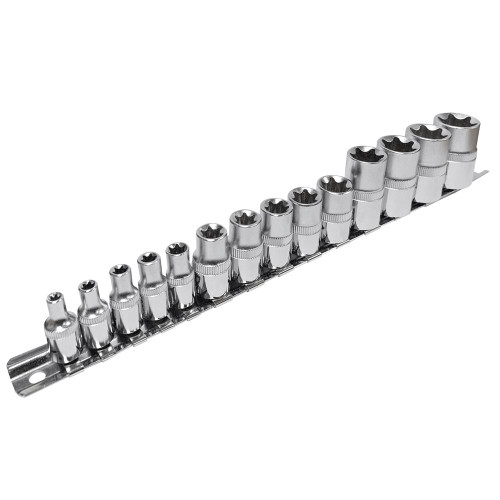 1/4", 3/8", 1/2" Dr External Torx® Socket Set - 14 pc | SWX601810