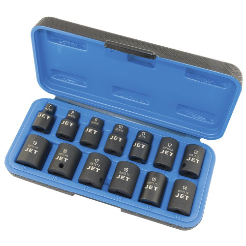 3/8" DR Metric Impact Socket Set - 6 pt. - 13 pc | SWX610217