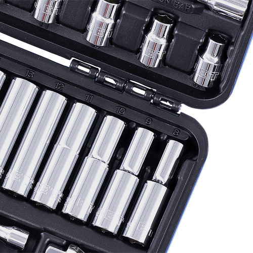 3/8" DR Metric Socket Wrench Set - 6 pt. - 30 pc | SWX600234