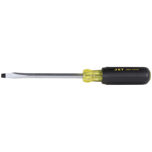 Slot Square Shank Cushion Grip Screwdriver - 5/16" x 6" | SWX720613