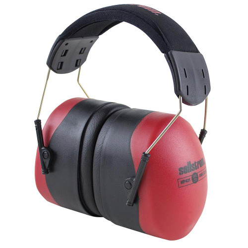 HP431 Premium Ear Muff - Black, Red | SWXS23406
