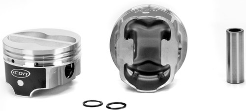 ICON FHR Piston - Chevy 350, Rod 5.700, Flat Top +10cc 4V | UEMIC9914.040