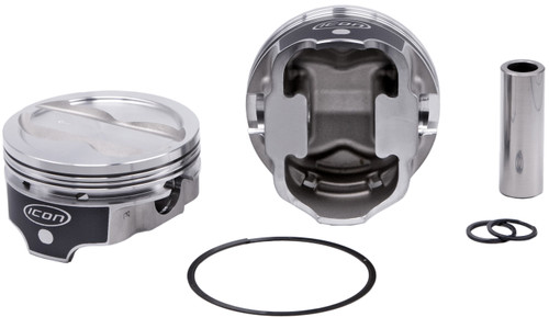 ICON FHR Piston - Chevy 383, 6.00 Rod, +18cc Dish 4V | UEMIC9965.040