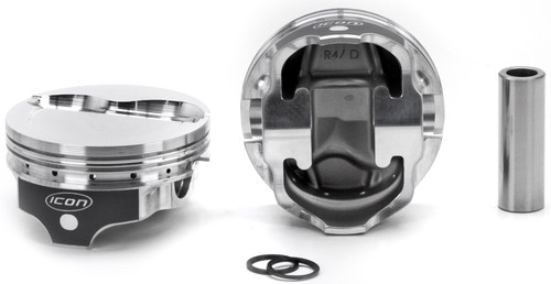 ICON Forged Piston - Ford 347 Rod 5.400 Step Dish +16.5cc 2V | UEMIC730.030