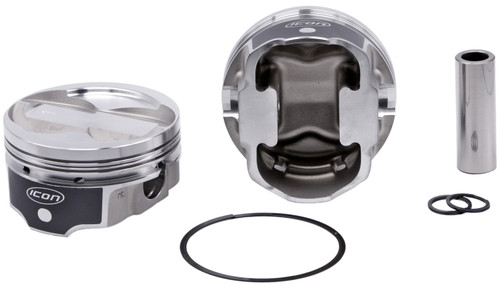 ICON FHR Piston - Ford 408ci, 6.20 Rod +24cc Dish 4V | UEMIC10027-.030