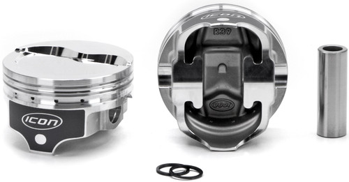 ICON Forged Piston - Chevy 383 Rod 5.700 Step Dish +18.6cc 2V | UEMIC735.040