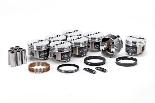 ICON Forged Piston - Chry 440 Rod 6.768 Flat Top +4.4cc 2V | UEMIC968.030
