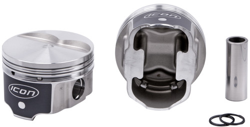Icon FHR Piston - Chry 360ci, Rod +7cc Flat Top | UEMIC9976.020